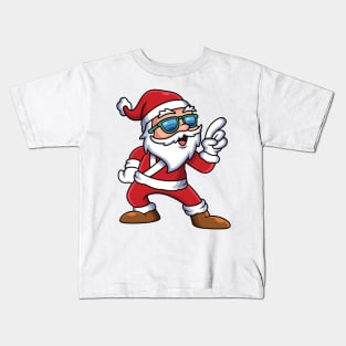 Cool & Cute Santa Kids T-Shirt